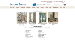 Desktop Screenshot of furniture.seventhavenue.com